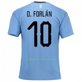Fußballtrikots Uruguay D.Forlan 10 WM 2018 Heimtrikotsatz kaufen